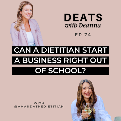 Can a Dietitian Start a Business Right Out of School?