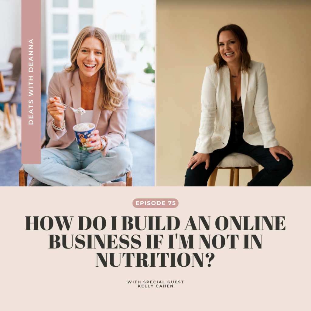 How Do I Build an Online Business If I'm Not In Nutrition?