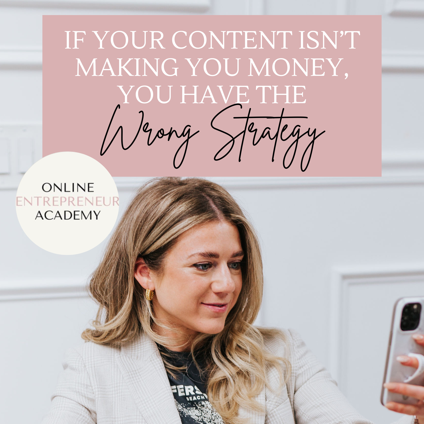 If Your Content Isn’t Making You Money, You Have The Wrong Strategy