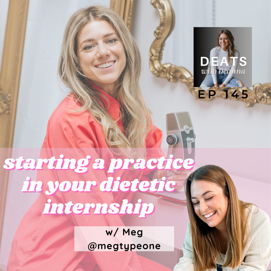 Starting A Practice In Your Dietetic Internship